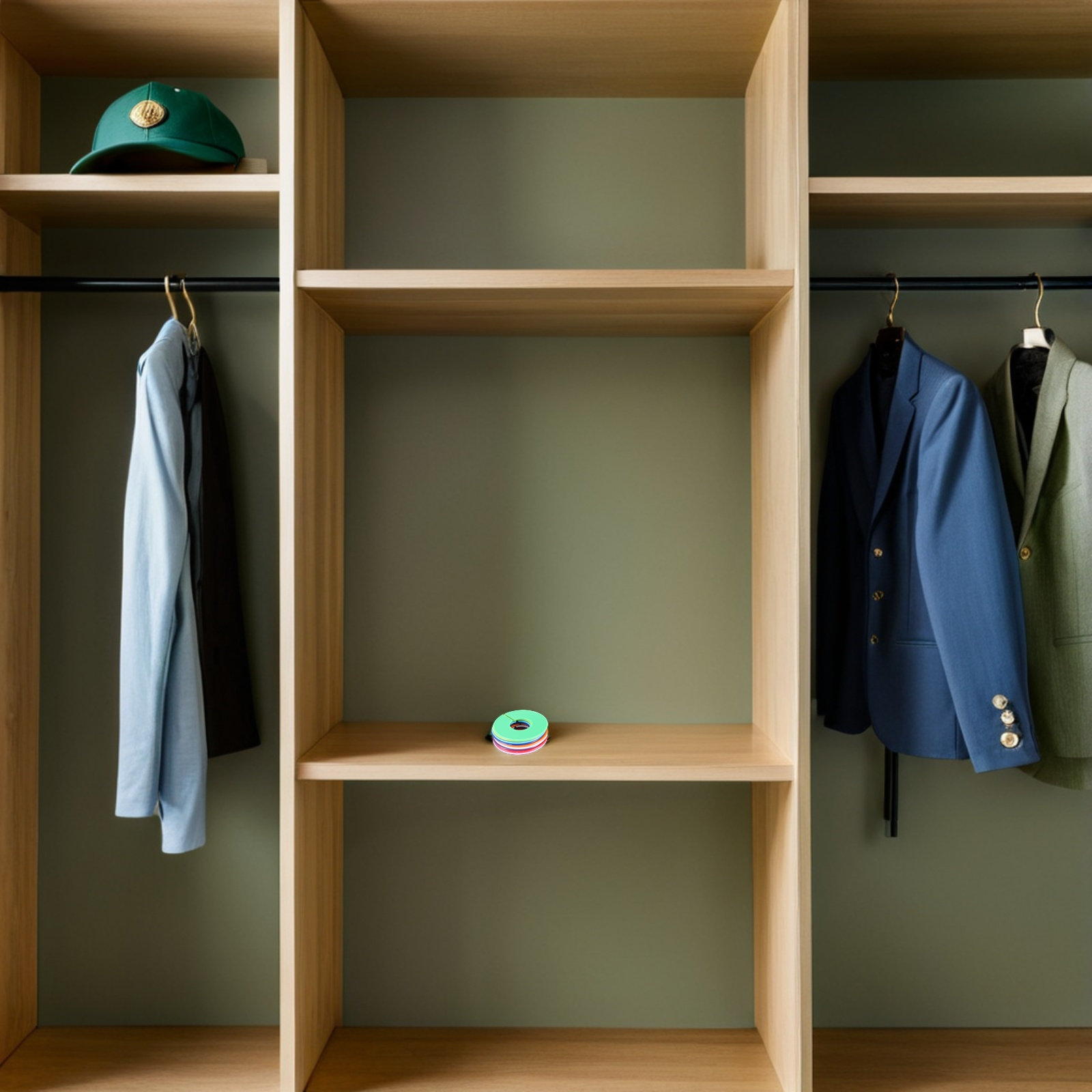 36 قطعة من حلقات تحديد مقاسات  - مراجعة Baby Nursery Closet Organization وسعره