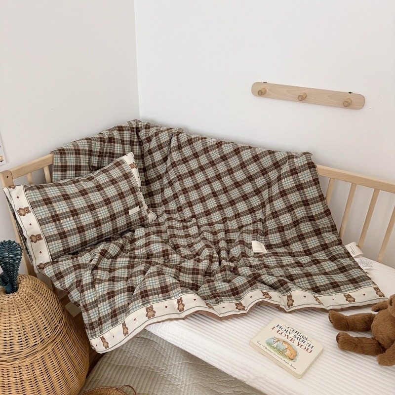 لحاف كتان شبكي مسامي للأطفال - - مراجعة Baby Nursery Bedding وسعره