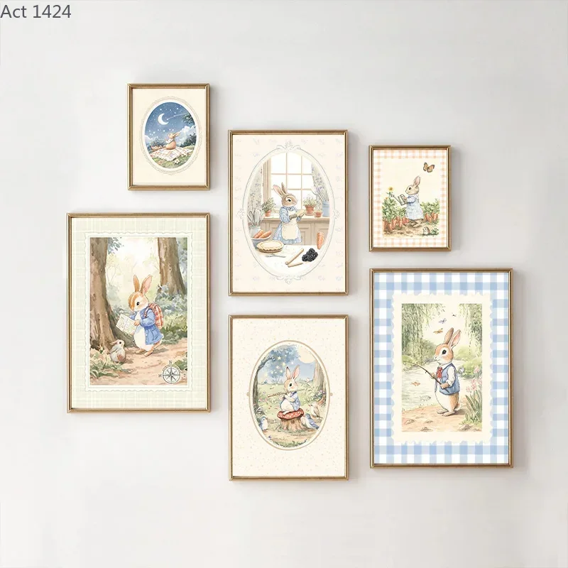 لوحة فنية قماشية زخرفية بتصميم - مراجعة Baby Nursery Vintage وسعره