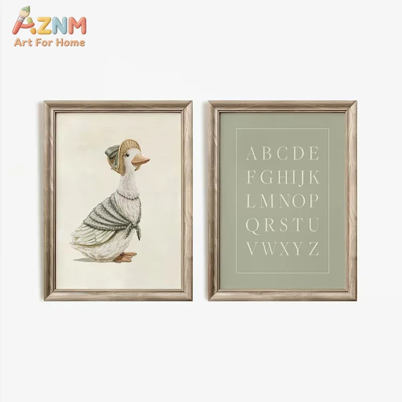 لوحة فنية جدارية قماشية بتصميم - مراجعة Baby Nursery Vintage وسعره