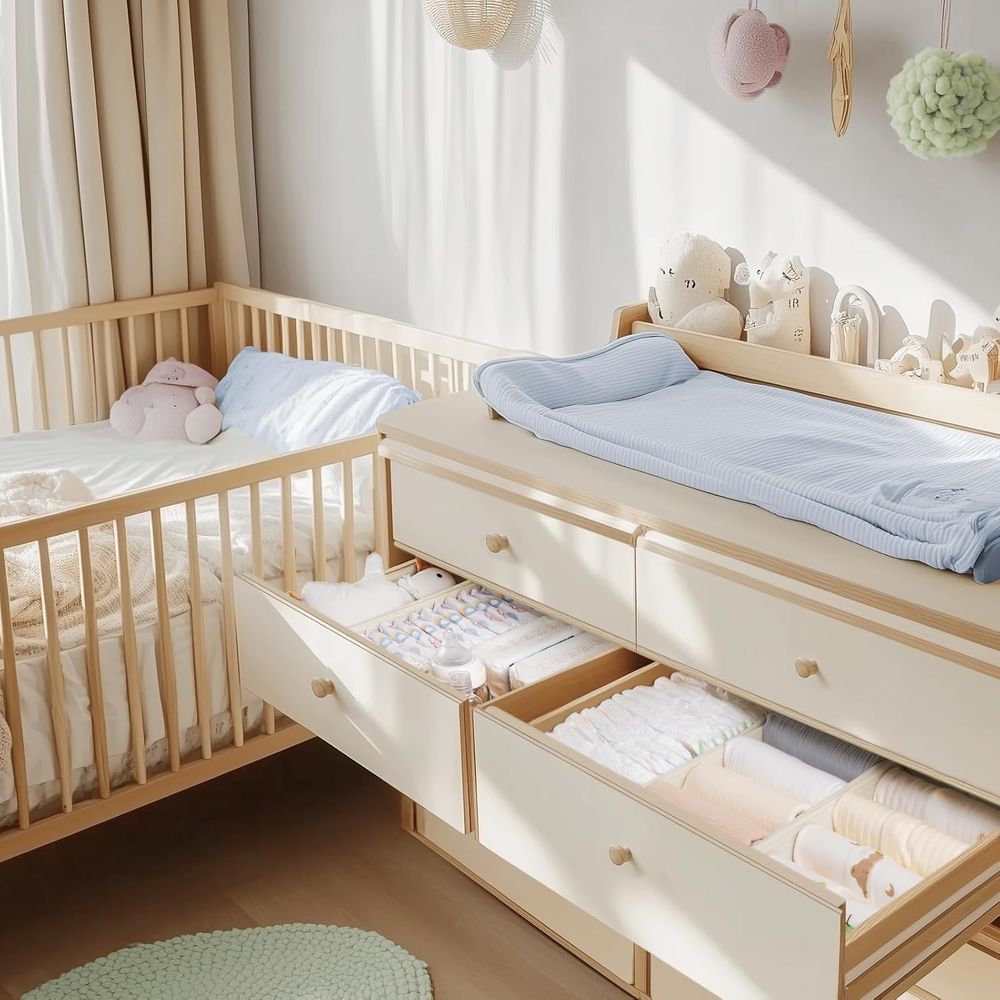 منظم خزانة ملابس الأطفال (14 ق - مراجعة Baby Nursery Closet Organization وسعره