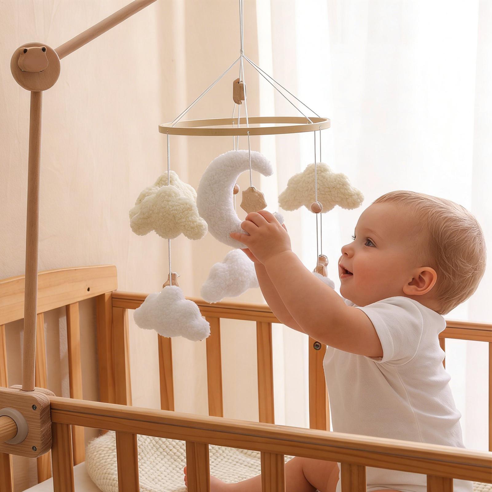 موبايل سرير أطفال خشبي، لعبة خ - مراجعة Baby Nursery Bedding وسعره