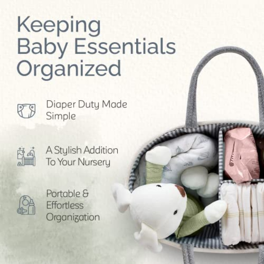 منظم حفاضات الأطفال مع مقبض وغ - مراجعة Baby Nursery Handles وسعره