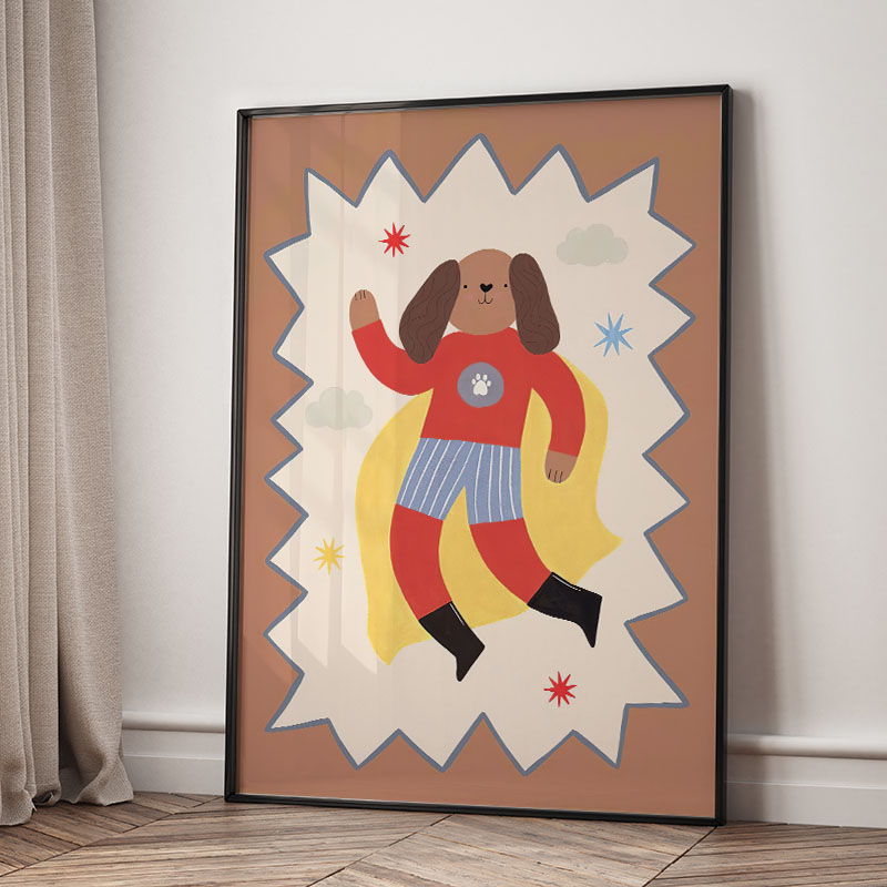لوحات فنية كرتونية مضحكة ورائع - مراجعة Baby Nursery Posters وسعره
