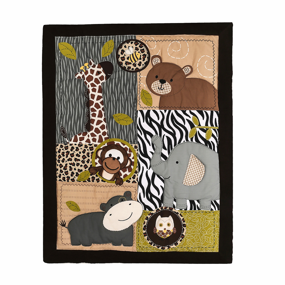 3 قطعة المطرزة الوليد الطفل ال - مراجعة Baby Nursery Bedding وسعره