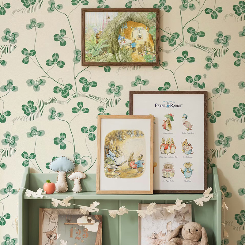 قطعة واحدة من ملصق فني زخرفي ب - مراجعة Baby Nursery Vintage وسعره