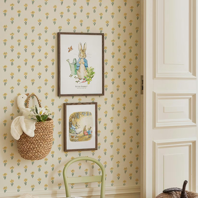 قطعة واحدة من ملصق فني زخرفي ب - مراجعة Baby Nursery Vintage وسعره